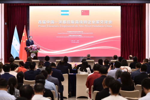 经济 首届中国 洪都拉斯高级别企业家交流会在京举行